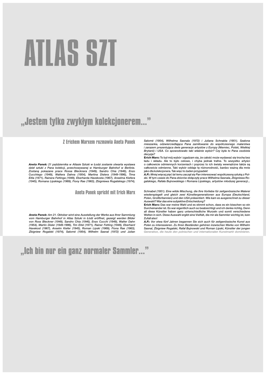 Kolekcja Marxa. Wybór